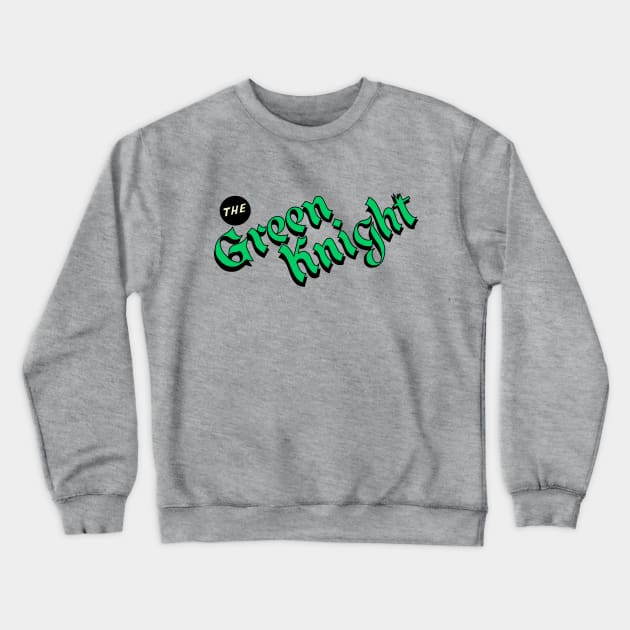 Green Knight Crewneck Sweatshirt by CoverTales